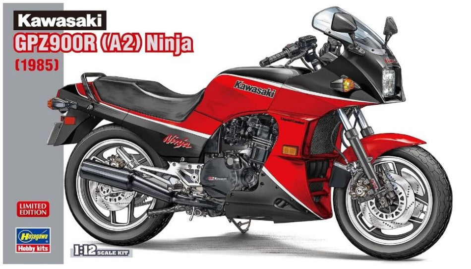 KAWASAKI GPZ900R (A2) NINJA 1985 KIT 1:12 - Hasegawa - HA21783