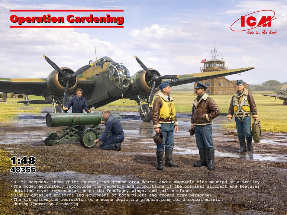 OPERATION GARDENING W/5 FIGURES KIT 1:48 - ICM - ICM48355