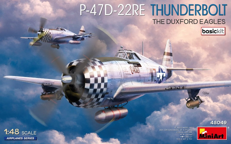 P-47D-22RE THUNDERBOLT THE DUXFORD EAGLES KIT 1:48 - Miniart - MIN48049