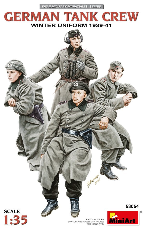 GERMAN TANK CREW WINTER UNIFORM 1939-41 KIT 1:35 - Miniart - MIN53054