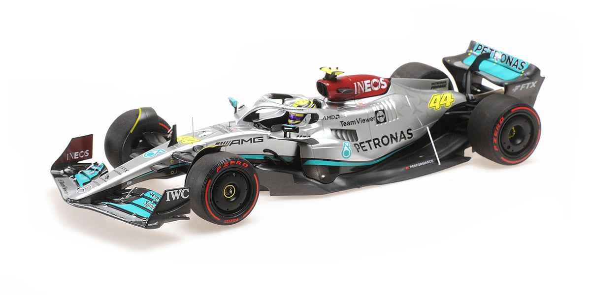 MERCEDES AMG W13 LEWIS HAMILTON SPAIN GP 2022 - 1/18 - Minichamps