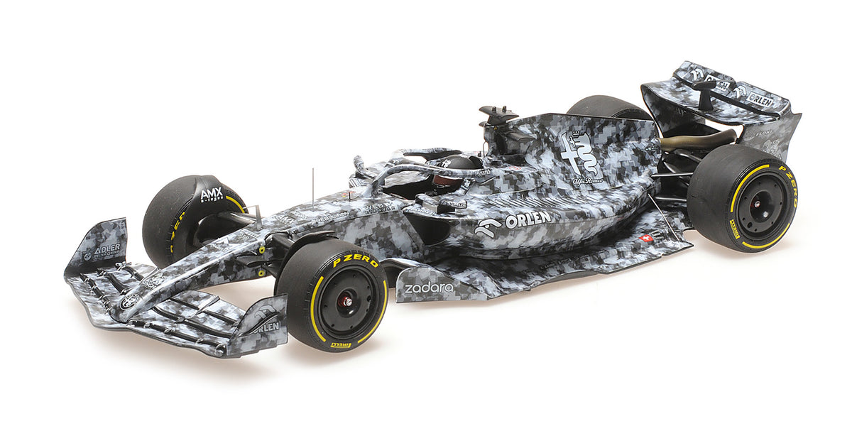 ALFA ROMEO C42 VALTTERI BOTTAS TESTING BARCELONA 2022 - 1/18 - Minichamps