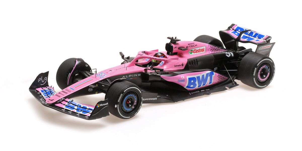 BWT ALPINE F1 TEAM A523 ESTEBAN OCON BAHRAIN GP 2023 - 1/18 - Minichamps