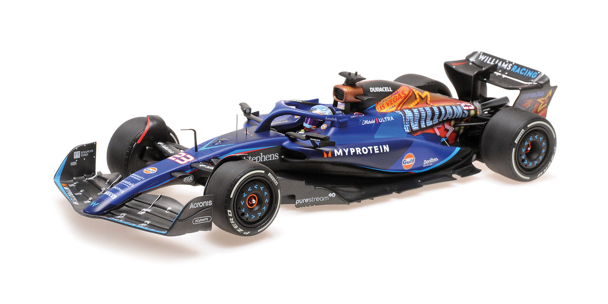 WILLIAMS RACING FW45 ALEX ALBON LAS VEGAS GP 2023 - 1/18 - Minichamps