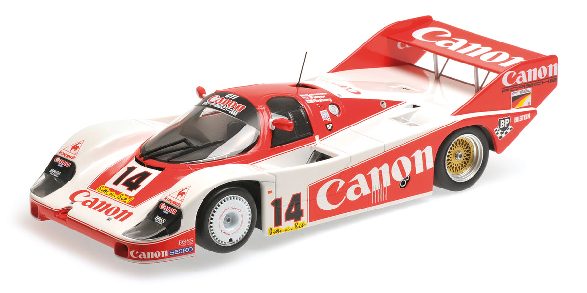 PORSCHE 956K CANON RACING ROSBERG LAMMERS 3RD PLACE 1000KM NURBURGRING 1983 - 1/18 - Minichamps