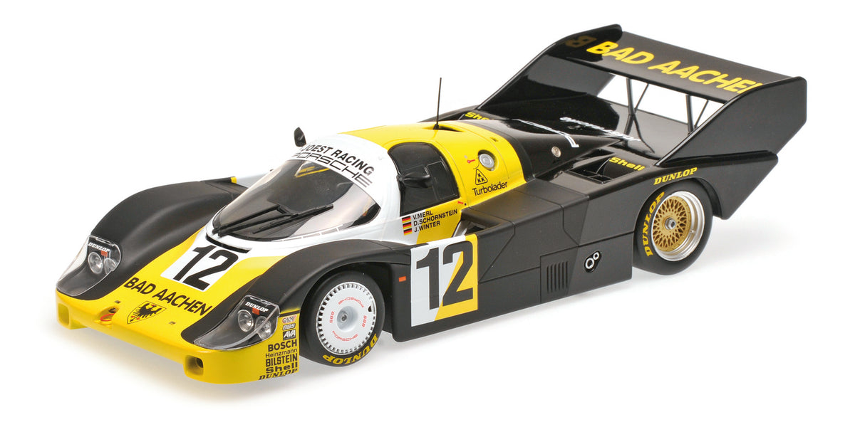 PORSCHE 956K BAD AACHEN MERL SCHORNSTEIN WINNER 1000 KM MONZA 1984 - 1/18 - Minichamps