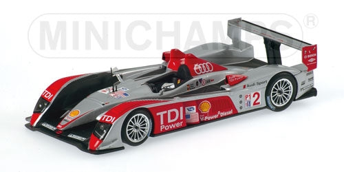 AUDI R10 PIRRO BIELA WINNER 12H SEBRING 2007 - 1/43 - Minichamps