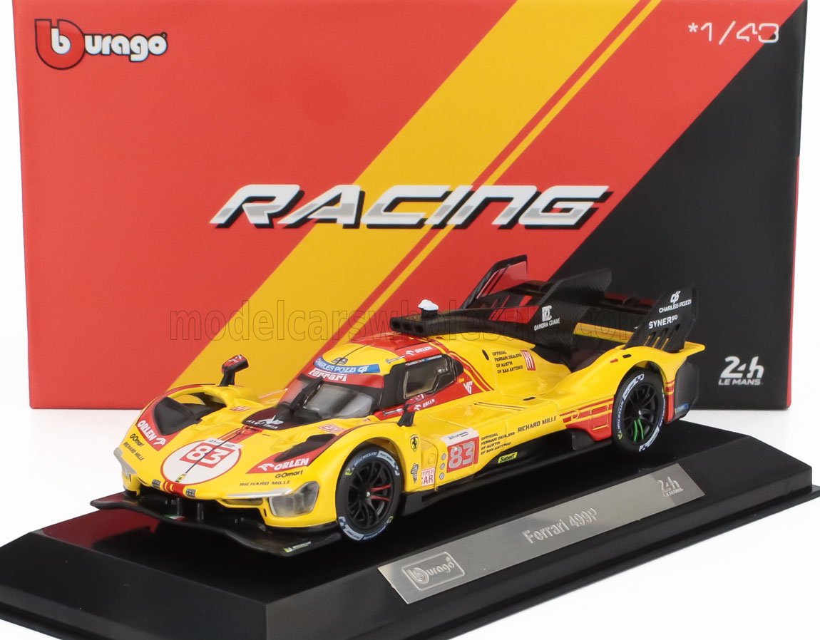 Ferrari 499P Hypercar AF CORSE N*83 2024 1:43 /Showcase - Le Mans - BBurago