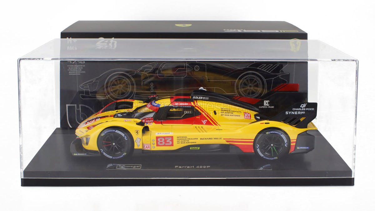Ferrari 499P Hypercar AF CORSE N 83 2024 1 18 Showcase Le Mans De ferrari-499p-hypercar-af-corse-n-83-2024-1-18-showcase-le-mans-de