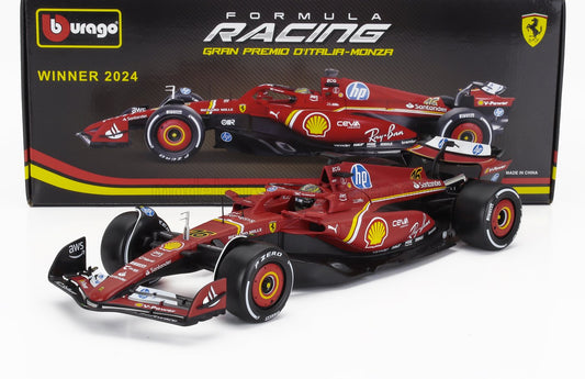 Ferrari - SF-24 n.16 (2024) 1:18 - Charles Leclerc Winner Monza GP- BBurago