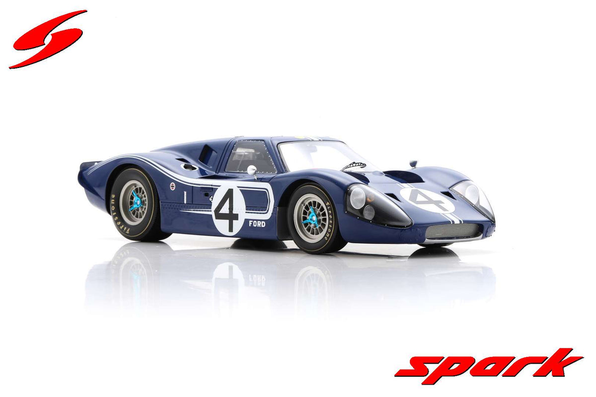 Ford GT40 Mk IV n°4 (1967) 1:18 - 24H Le Mans - L. Ruby - D. Hulme - S –  Triple Crown ModelStore