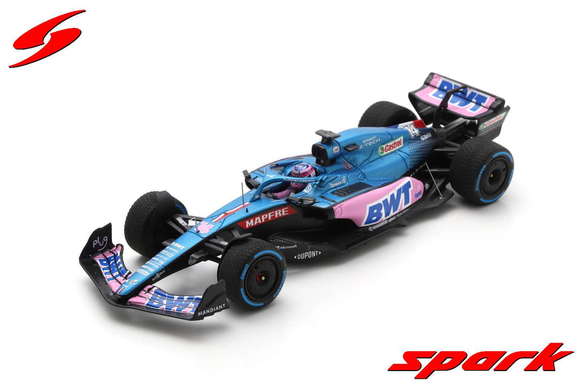 Spark 1/43 Alpine F1 A522 Bahrain Gp 2022 F. Alonso S8522 | eBay
