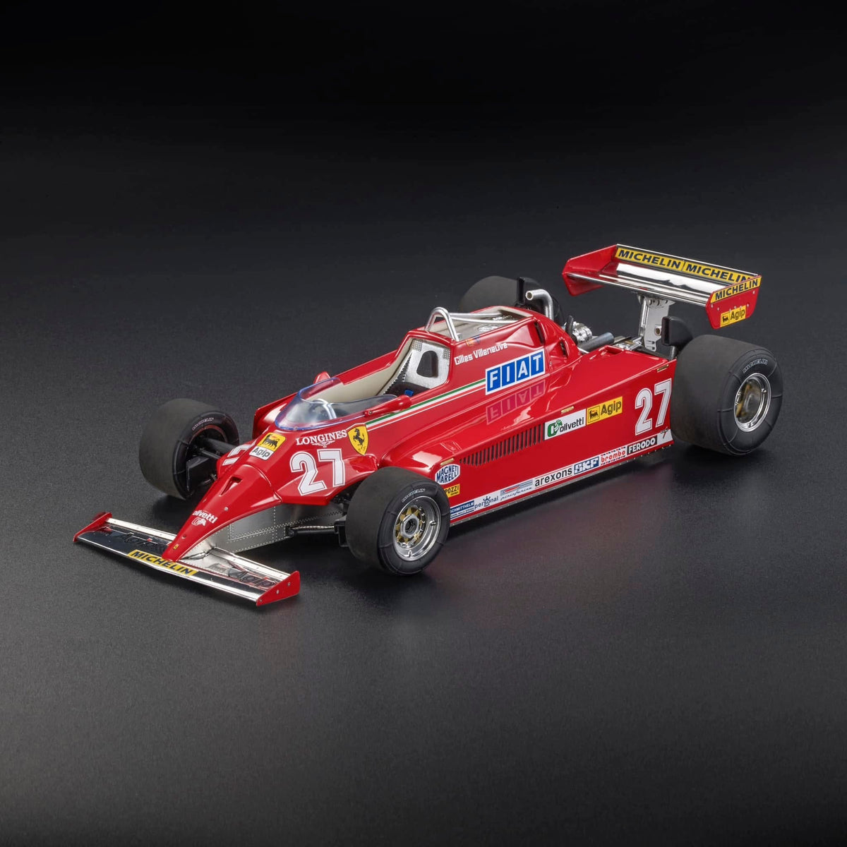 1/18 GP replicas フェラーリ 126CK 1981 D.ピローニ 1/18 GP replicas フェラーリ 126CK 1981 D.ピローニ - メルカリ