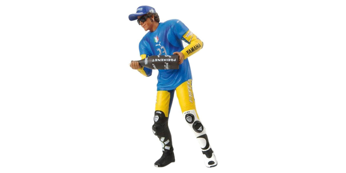 PILOTA VALENTINO ROSSI PODIO SACHSENRING 2006 - 1/12 - Minichamps