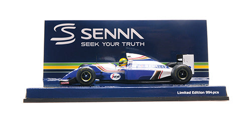 WILLIAMS RENAULT FW16 AYRTON SENNA SAN MARINO GP 1994 DIRTY VERSION - 1/43 - Minichamps Senna Collection