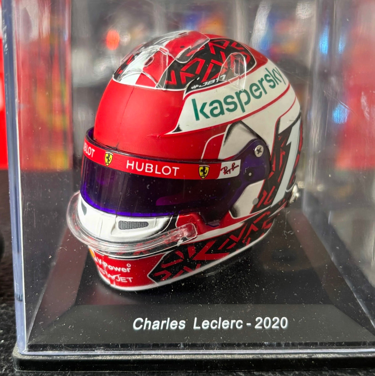 Charles Leclerc 1:5 2021 Helmet