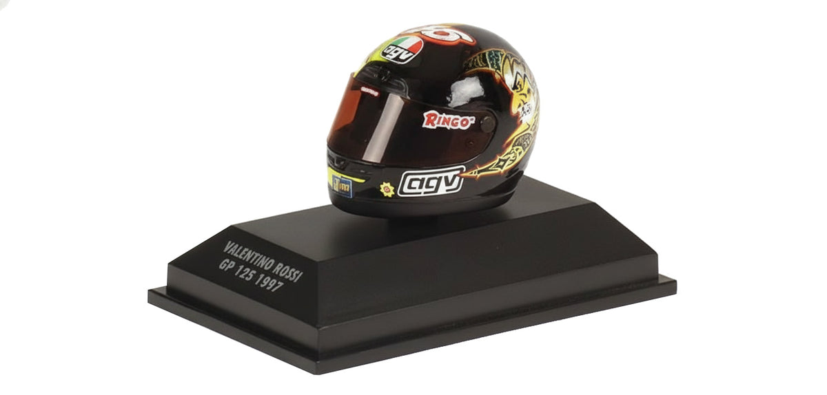 CASCO AGV VALENTINO ROSSI W.C. 1997 - 1/8 - Minichamps