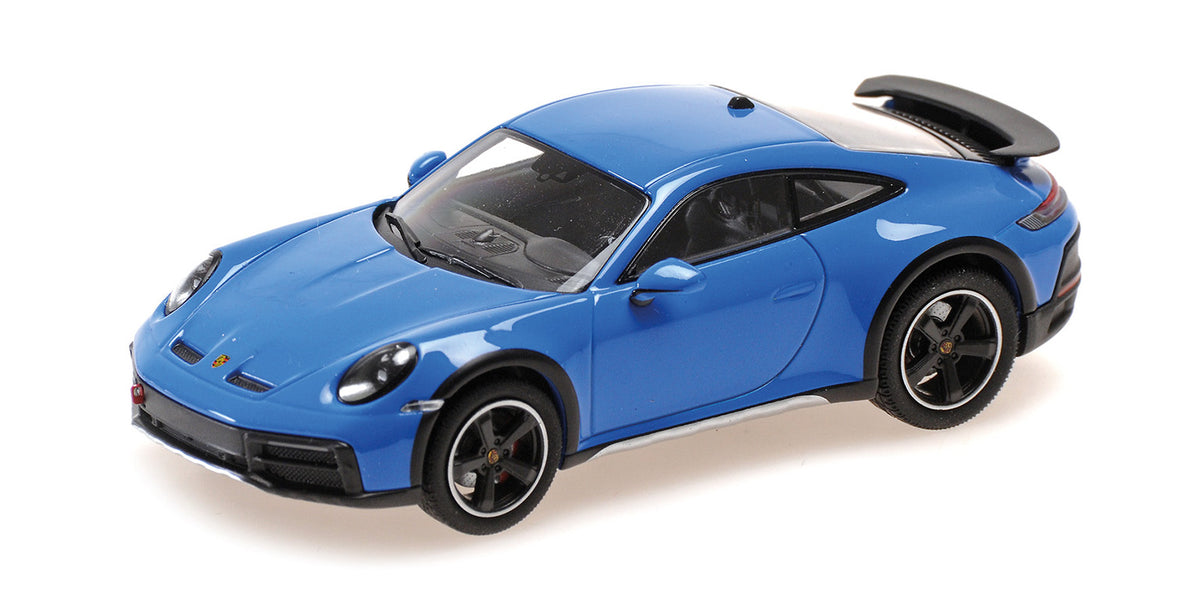 PORSCHE 911 DAKAR BLUE 2022 - 1/43 - Minichamps