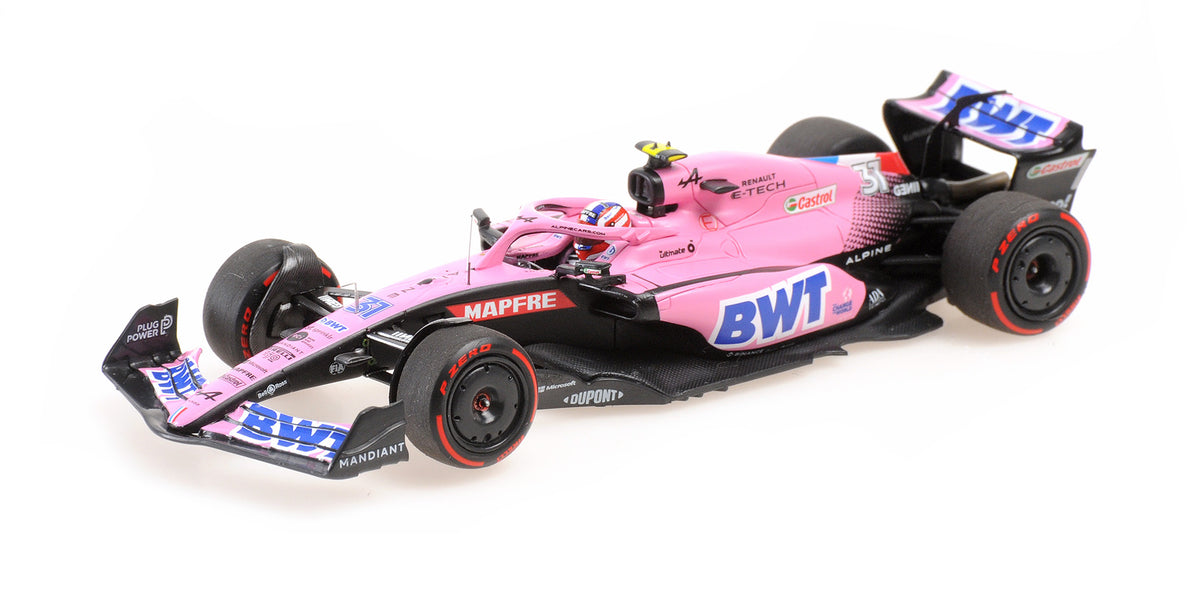 BWT ALPINE F1 TEAM A522 ESTEBAN OCON BAHRAIN GP 2022 - 1/43 - Minichamps
