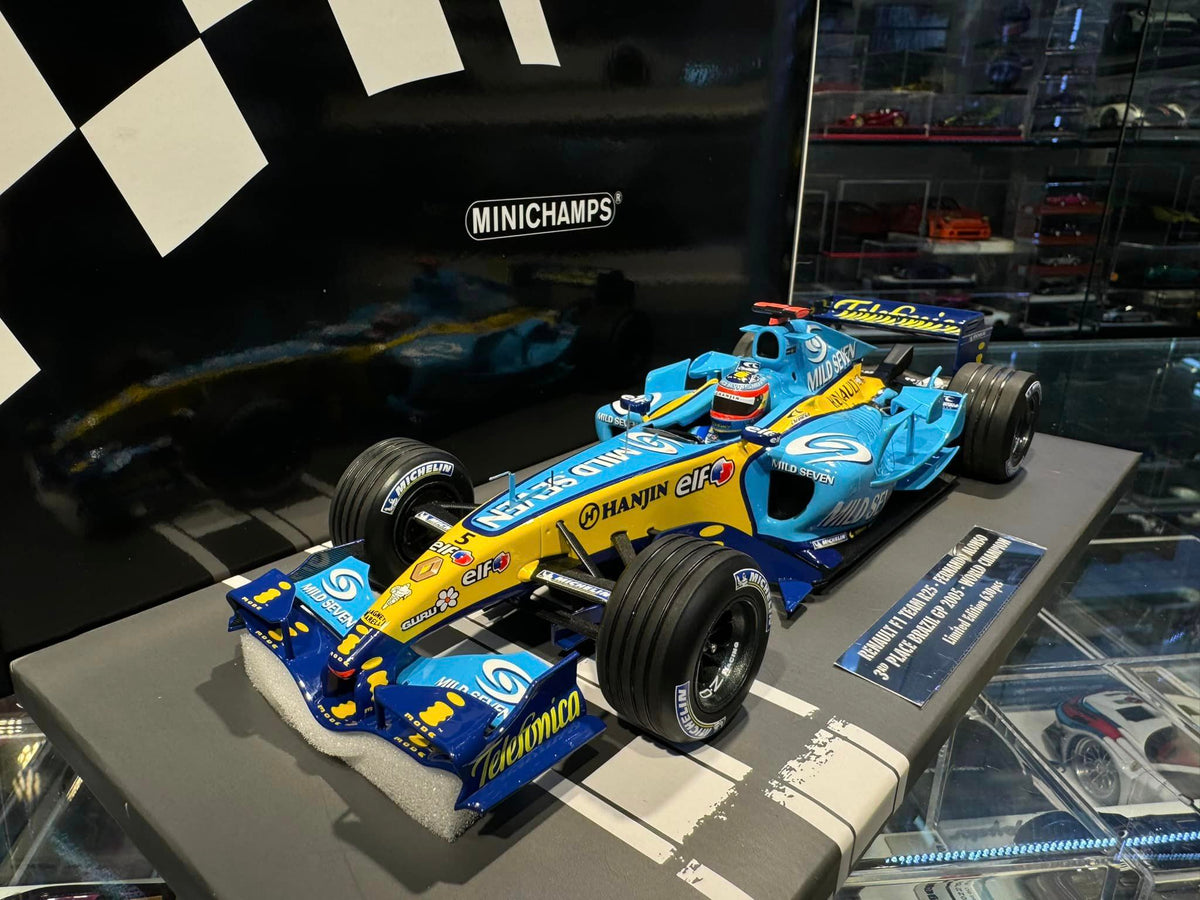 Renault - F1 R25 n.1 (2005) 1:18 - 3rd Brazil GP - F. Alonso