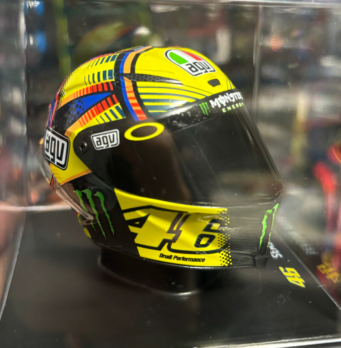 Valentino Rossi 2015 Helmet 1 5 Spark Triple Crown ModelStore