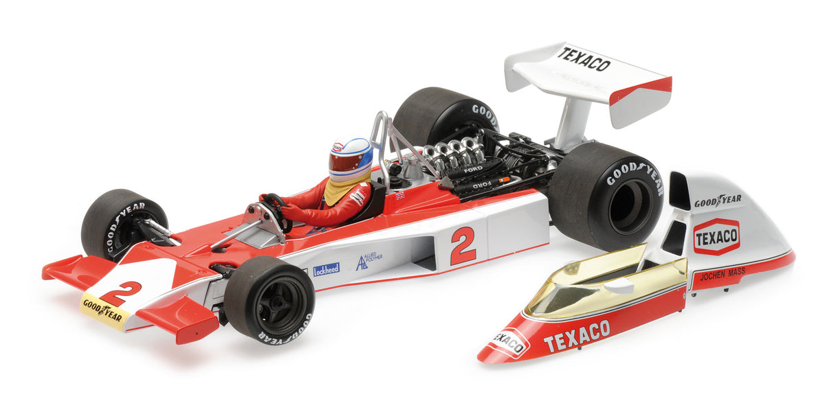 McLAREN FORD M23 TEXACO JOCHEN MASS 1975 - 1/18 - Minichamps