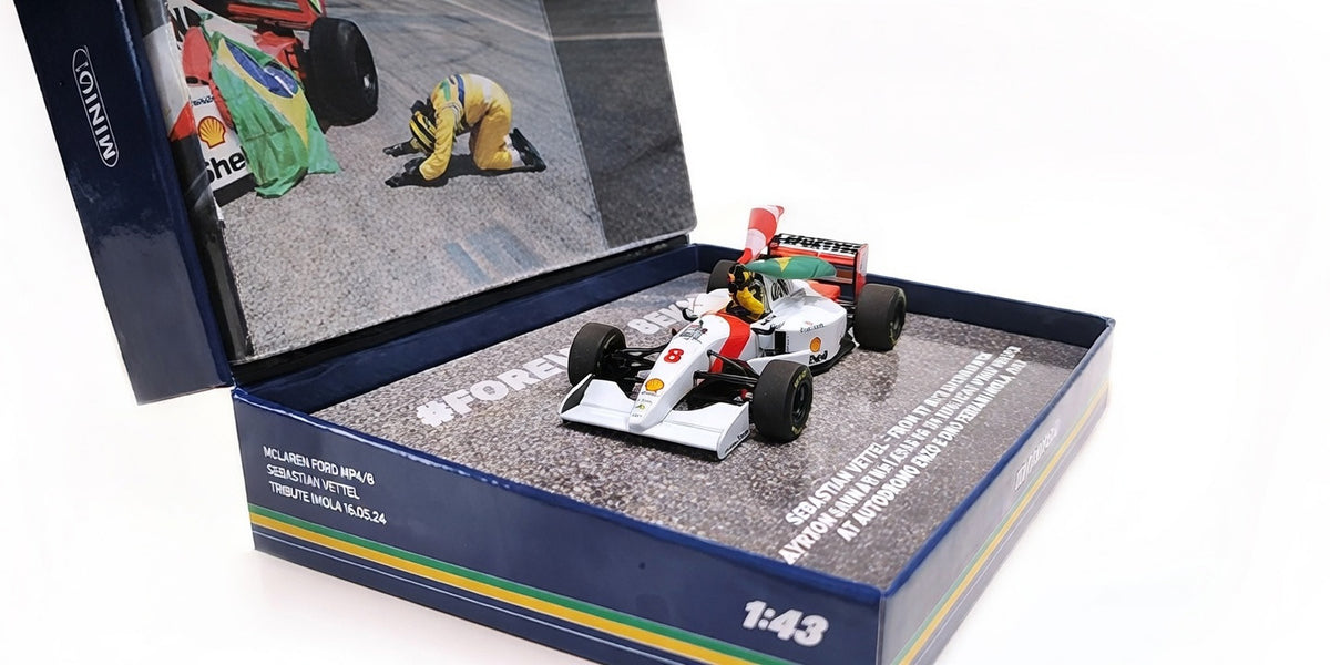 McLaren - MP4/8 (2024) 1:43 Sebastian Vettel 18/05/24 Imola SENNA