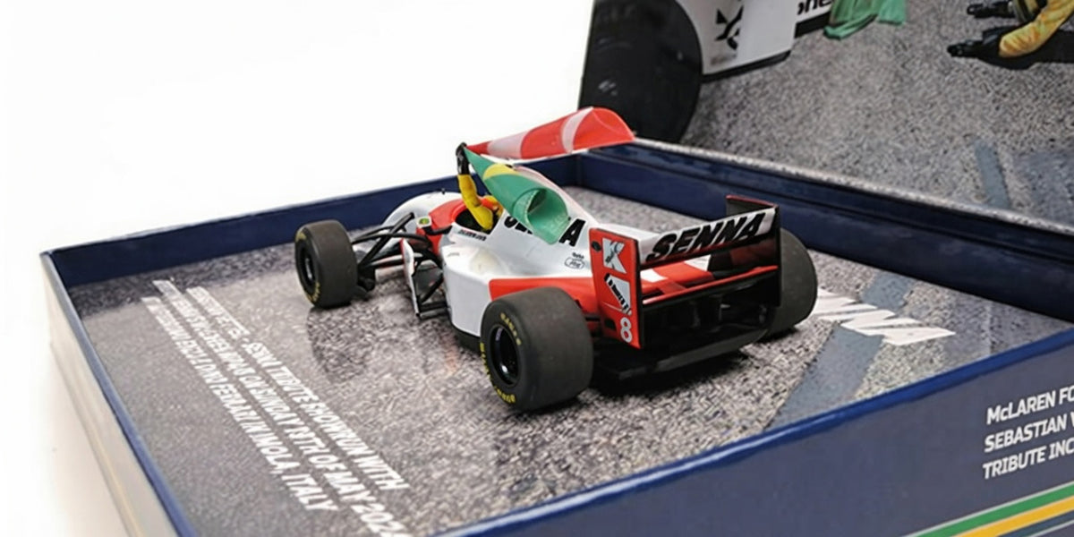 McLaren - MP4/8 (2024) 1:43 Sebastian Vettel 18/05/24 Imola SENNA