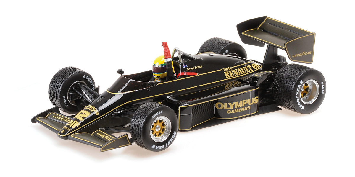 Minichamps 1/43 Lotus Renault 97T Ayrton Senna Winner GP Portugal 1985 F1  Model