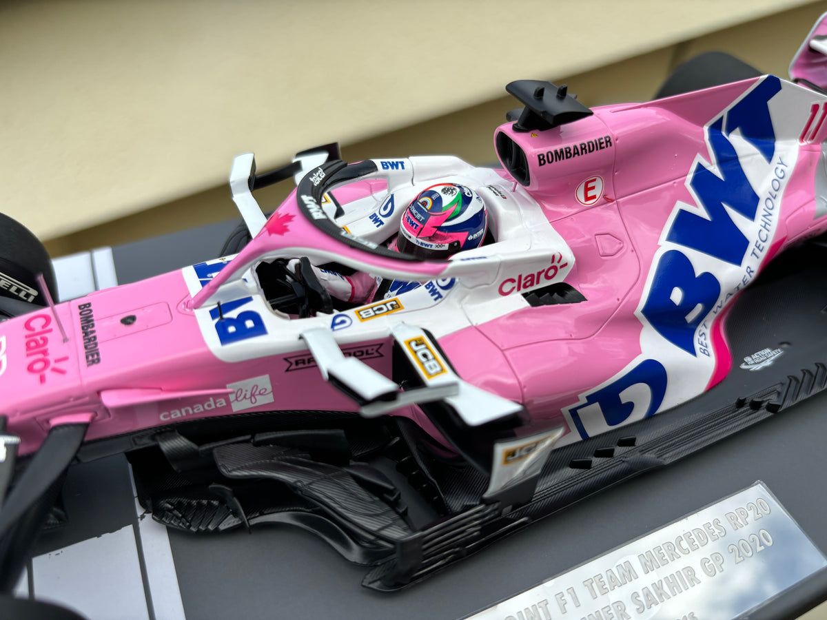 Racing Point BWT F1 RP20 - Sergio Perez - Winner Sakhir GP 2020 - 1:18 –  Triple Crown ModelStore