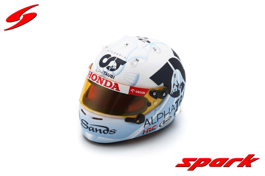 Yuki Tsunoda - Helmet 1:5 (2023) - Singapore GP - Spark