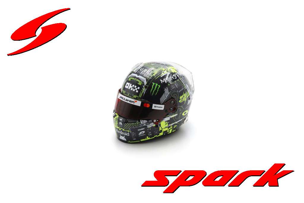 Lando Norris - 2025 - Helmet 1:5 - Test - Spark – Triple Crown