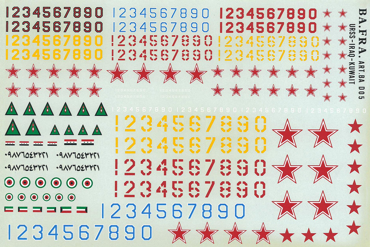 DECALS AEREI RUSSI 1/72 & 1/48 - - - Bafra