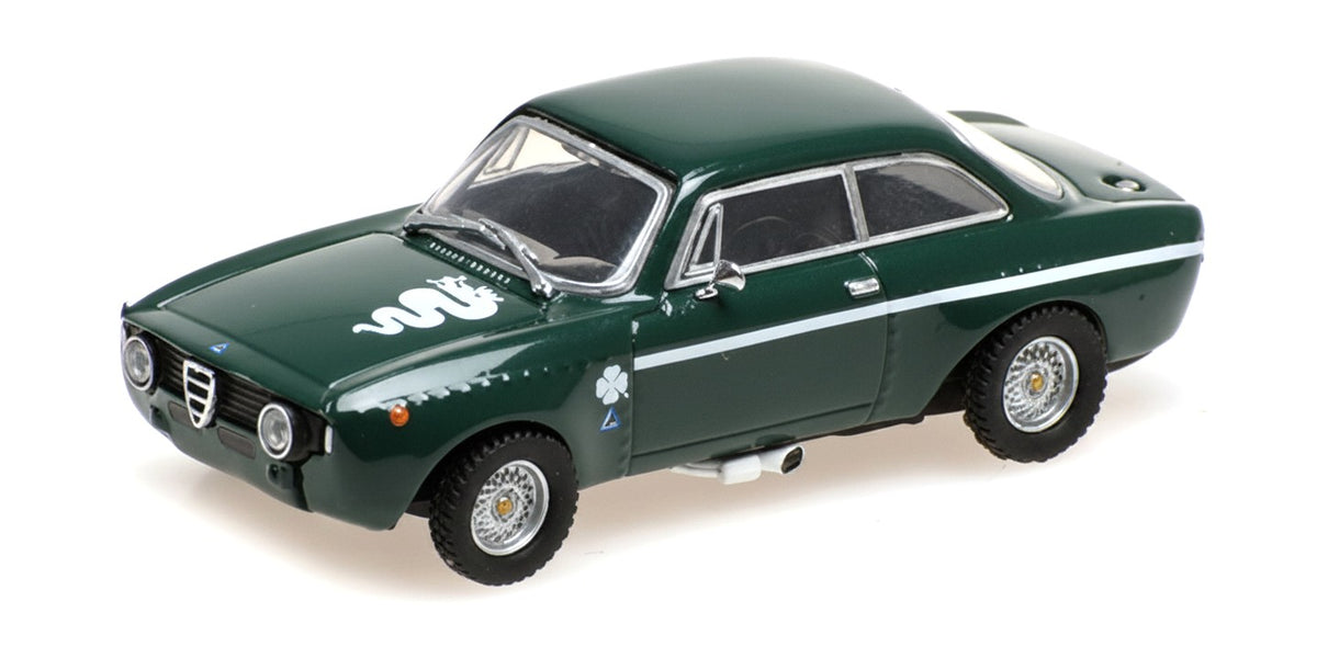 ALFA ROMEO GTA 1300 JUNIOR GREEN 1972 - 1/87 - Minichamps