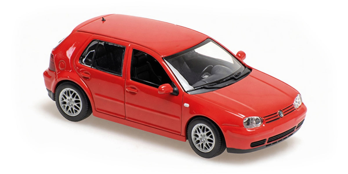 VOLKSWAGEN GOLF IV RED 1999 - 1/43 - Minichamps