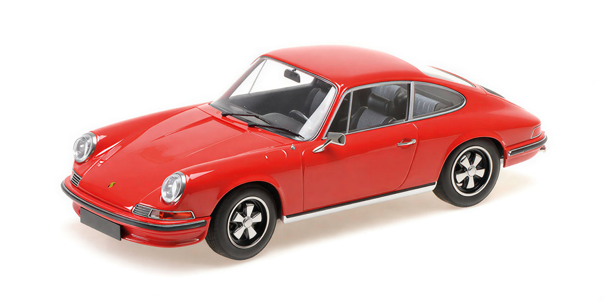 PORSCHE 911 S RED 1972 - 1/18 - Minichamps