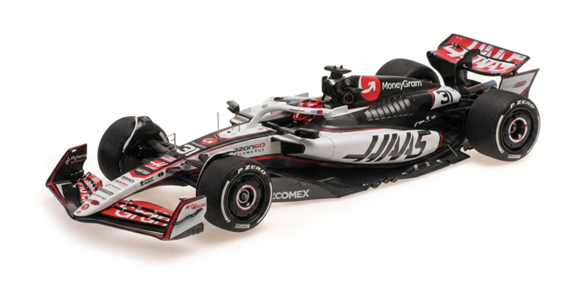MONEYGRAM HAAS VF-25 ESTEBAN OCON MONACO GP 2025 - 1/18 - Minichamps