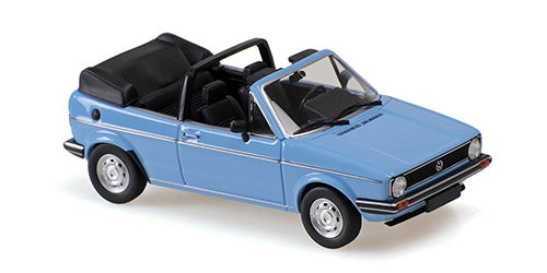 VOLKSWAGEN GOLF CABRIOLET LIGHT BLUE 1979 - 1/43 - Minichamps