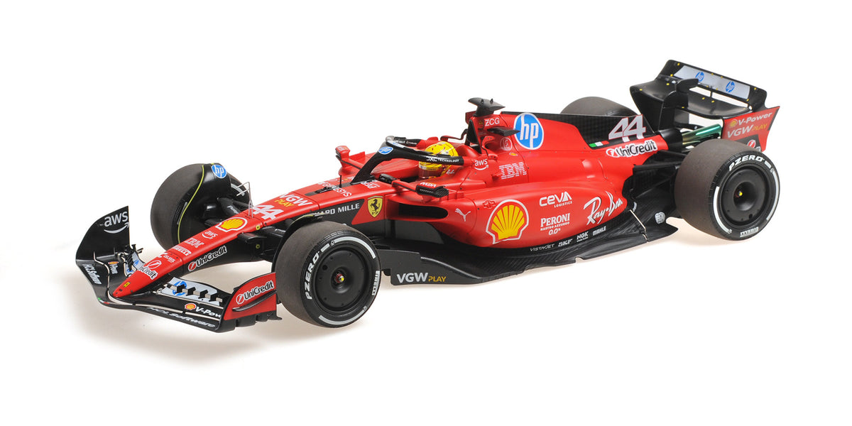 FERRARI SF-23 LEWIS HAMILTON FIORANO TEST 2025 - 1/18 - BBR MODELS