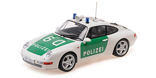PORSCHE 911 (993) POLIZEI 1993 - 1/18 - Minichamps