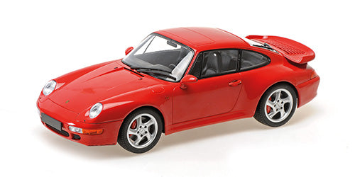 PORSCHE 911 (993) TURBO RED 1995 - 1/18 - Minichamps