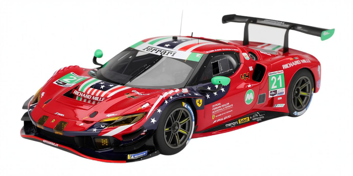 FERRARI 296 GT3 #21 AF CORSE IMSA 24H DAYTONA 2025 - 1/18 - BBR MODELS