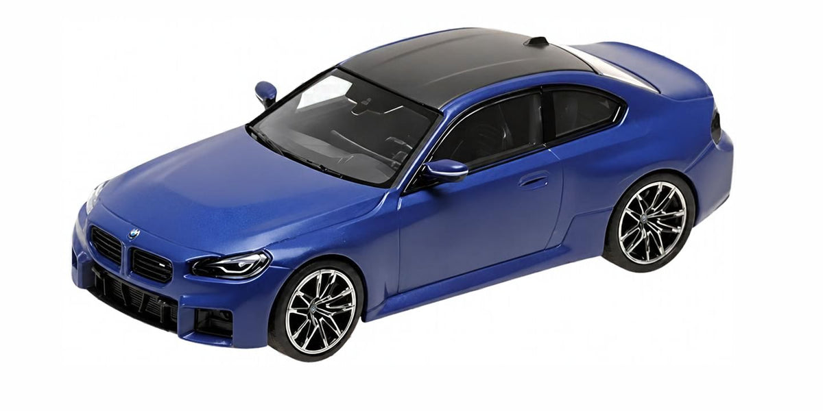 BMW M2 MATT BLUE METALLIC 2023 - 1/43 - Minichamps