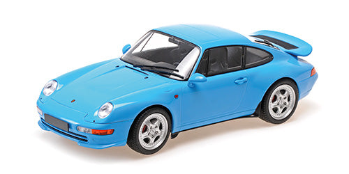 PORSCHE 911 RS (993) BLUE 1994 - 1/18 - Minichamps