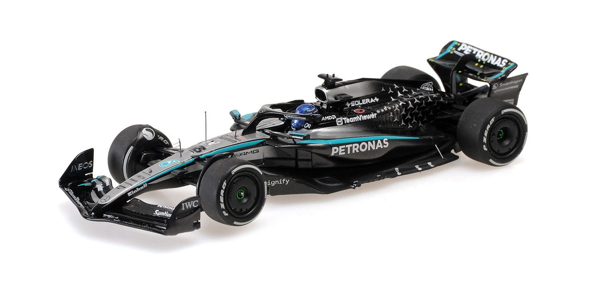 MERCEDES AMG W16 GEORGE RUSSELL WINNER SINGAPORE GP 2025 - 1/43 - Minichamps