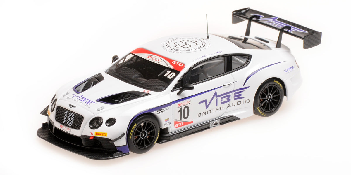 BENTLEY CONTINENTAL GT3 JORDAN WITT RACING #10 2016 GT CUP SERIES CHAMPIONS - 1/43 - Almost Real