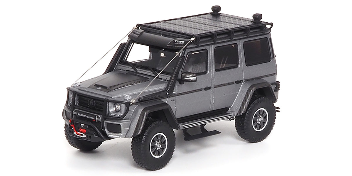BRABUS 550 ADVENTURE G-CLASS 4x4² MONZA GREY MAGNO 2017 - 1/43 - Almost Real