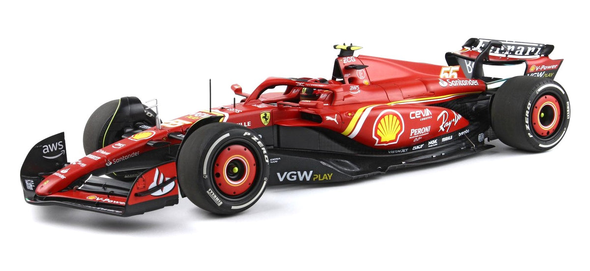FERRARI SF-24 CARLOS SAINZ WINNER GP AUSTRALIA 2024 - 1/18 - BBR MODELS