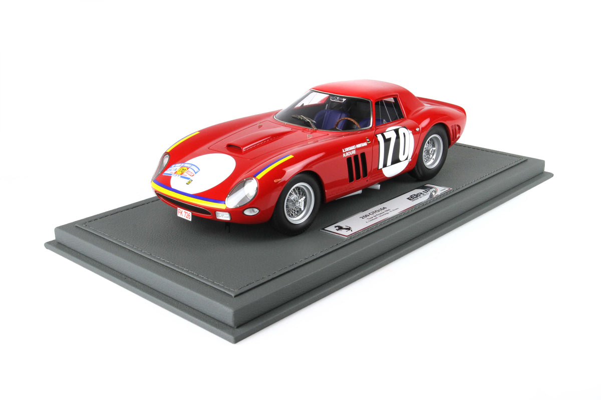 FERRARI 250 GTO TOUR DE FRANCE 1964 CAR N. 170 A. SOISBAULT . MONTAIGU - N. ROURE 1:18 - BBR Models - BBR1846F