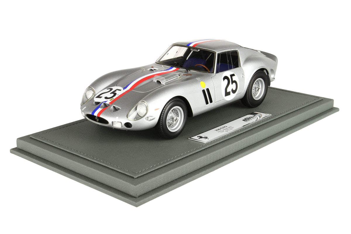 FERRARI 250 GTO 24 H LE MANS 1963 CAR N 25 ELDE - PIERRE DUMAY VERSIONE NOTTE 1:18 - BBR Models - BBR1857NIGHT